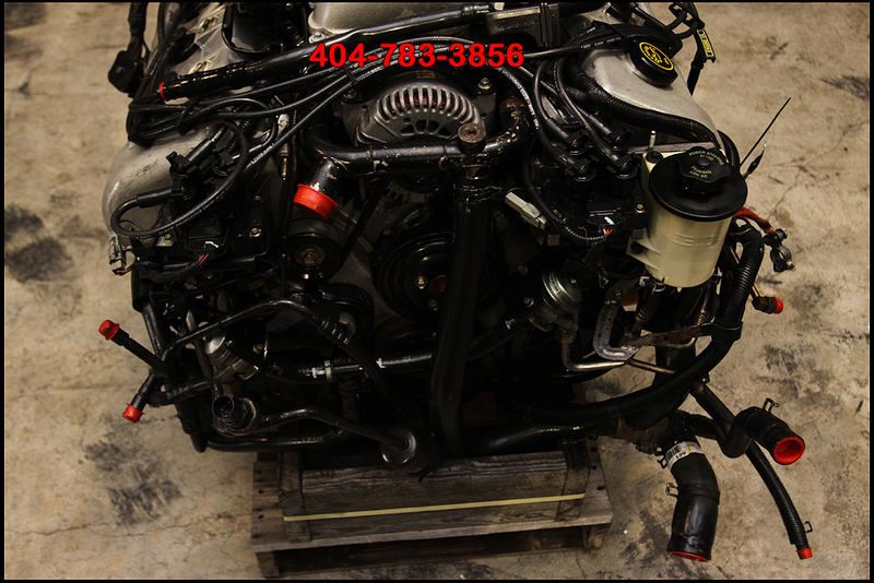 96 97 98 FORD MUSTANG 4.6 DOHC SVT COMPLETE COBRA ENGINE MOTOR 1996 