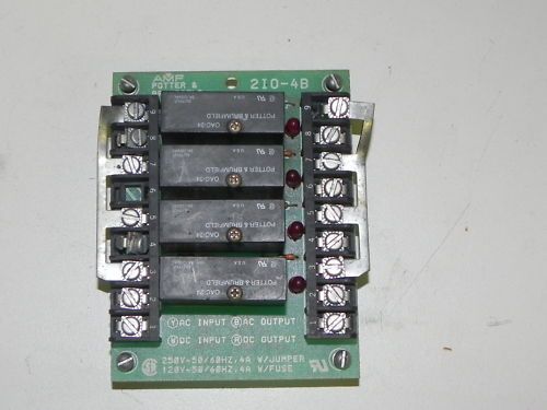 POTTER & BRUMFIELD 2I0 4B LOGIC RELAY MODULE /W OAC 24  