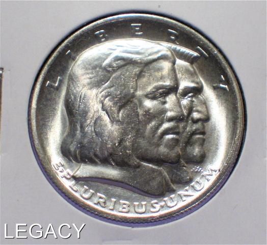 1936 LONG ISLAND HALF DOLLAR CHOICE BU (NP  