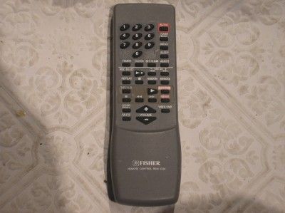 FISHER REM C30 REMOTE DCSC40, DCSC60, DCSS800, TADC40  