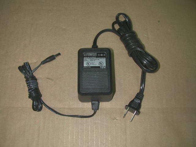 Cambridge Soundworks TEAD 48 1210000UT 12V 1A Adapter  