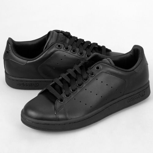 ADIDAS STAN SMITH 2 MENS Size 12 Black Running Shoes  