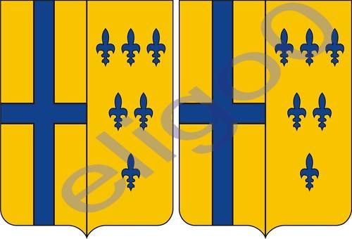 2x parma ITALY coat of arms bumper stickers decals new  
