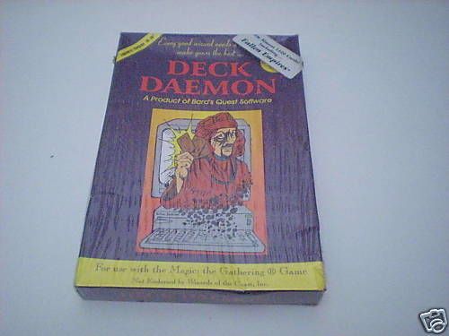 PC GAME DECK DAEMON MAGIC THE GATHERING 3.5 SEALED CIB  