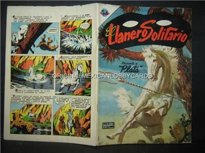 THE LONE RANGER #9 /EL LLANERO SOLITARIO MEX COMIC 1953  