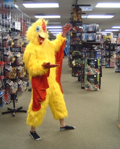 CHICKEN DELUXE   ADULT STANDARD Costume *BRAND NEW*  