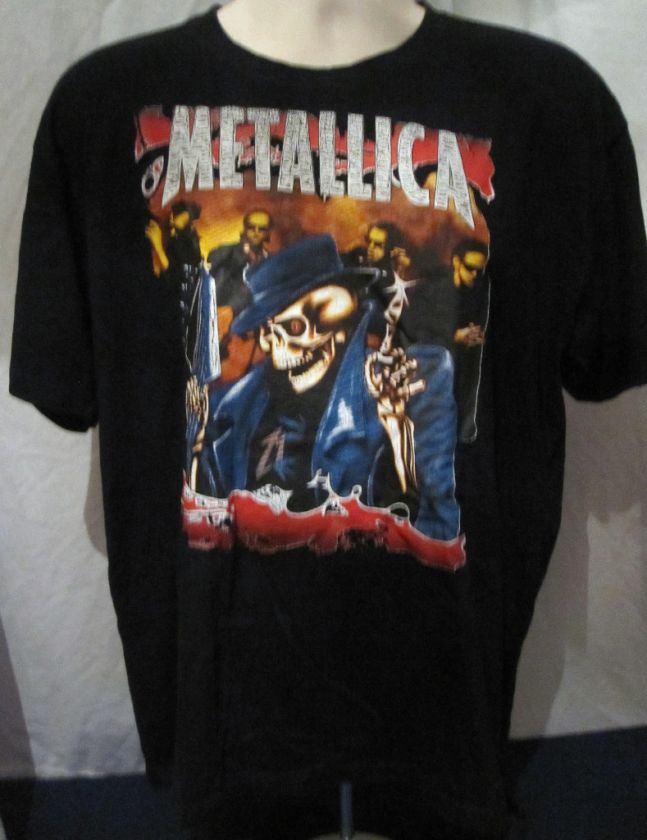 METALLICA T Shirt(XL)James Hetfield,Lars Ultich,Hammett  