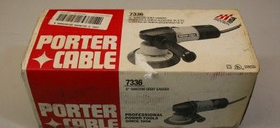 porter cable 7336 6 speed varible random orbital sander  