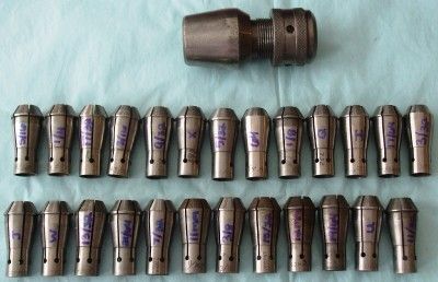 Series A Collet Chuck Set 1  