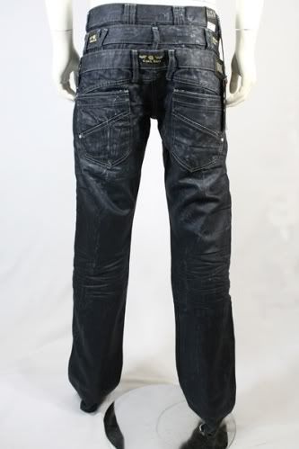 BRAND NEW CIPO & BAXX TRIPLE WAIST STANDARD BLUE JEANS  