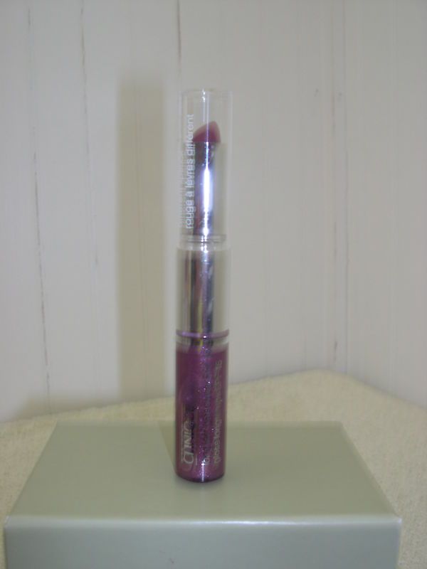 Clinique Glosswear~18 MYSTIC~Different Lipstick~76 SHY~  