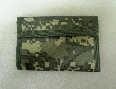 rebeccaborsa]New Military Style Deluxe Trifold ID Wallet CAMO 