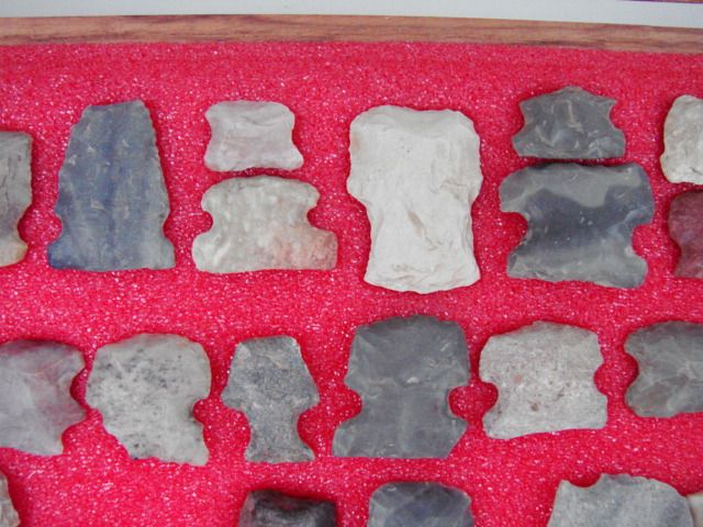   RARE 121 Indian Blunt Arrowheads Tool Scrapers Drilling Bead  