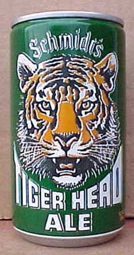 SCHMIDTS TIGER HEAD ALE, Beer Can, PENNSYLVANIA & OHIO  