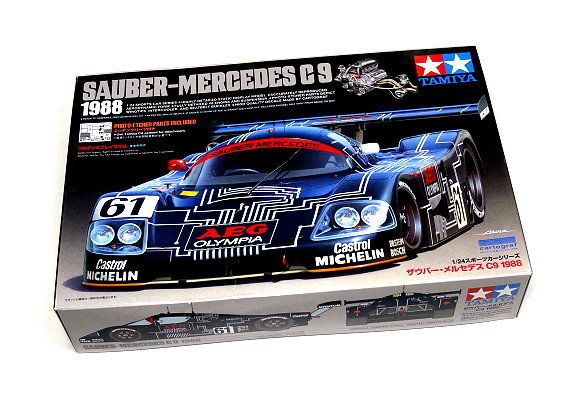 Tamiya Automotive Model 1/24 Car Sauber Mercedes C9 Model 24310  