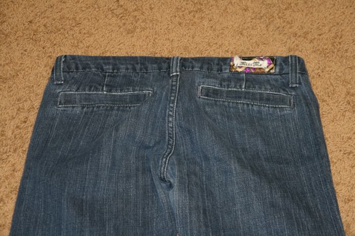 Miss Me Designer Lowrise Denim Jeans JP4508R Sz 30 x 30  