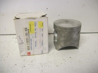 NOS 82 Yamaha YZ 125 J Piston # 5X4 11631 00 93 D22  