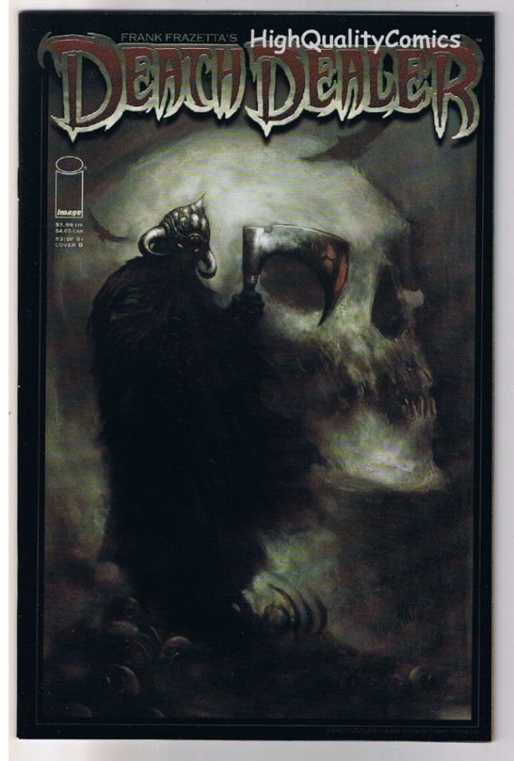 Frank Frazettas DEATH DEALER #3, Nat Jones, 2007, NM+  