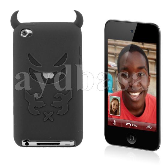 1PCS Demon Silicone Case Cover For iPod Touch 4 4G 4TH  