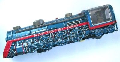 LARGE SCALE TINPLATE CHOO CHOO EXPRESS, JAPAN,1960s/70s  