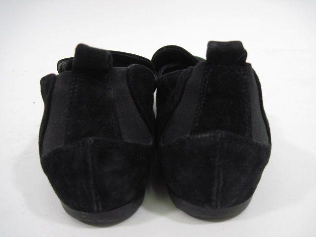 GIORGIO ARMANI Black Suede Loafers Shoes Slides Sz 36 6  