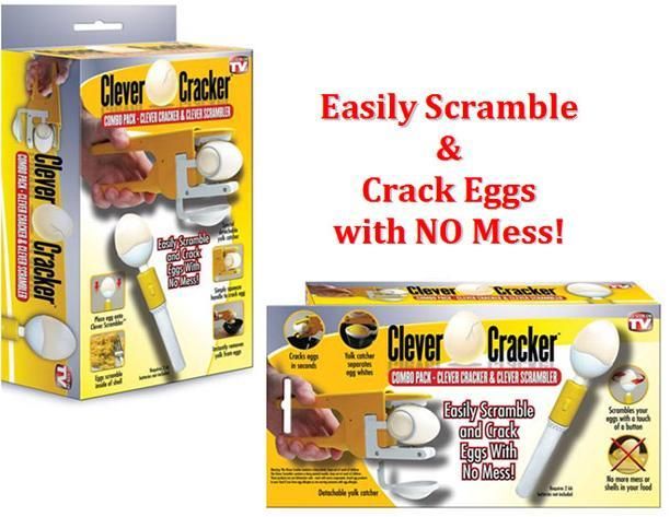 Egg Clever Cracker scrambler omelette yolk catcher  