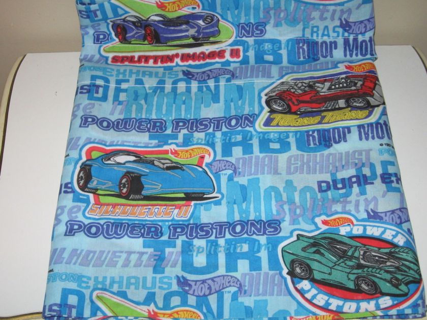 Hot Wheels Cars Trademark Logo Fabric Boys Childrens Bedroom Valance 