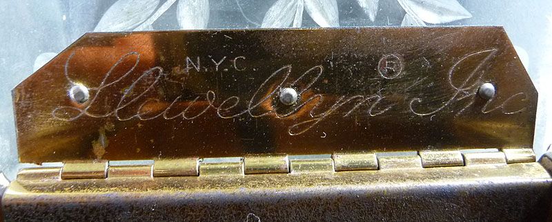 Vintage Lucite LLEWELLYN Inc NYC Purse Handbag  