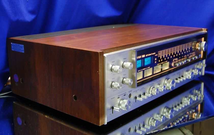 RESTORED Sansui QRX 9001 Quad Receiver   Beautiful  