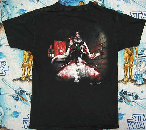   SLIPKNOT TORTURE CHAIR 1999 Concert t shirt L rock metal distressed