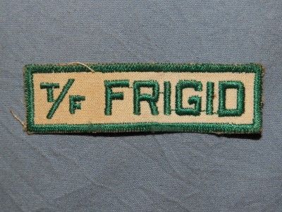 PATCH POST WW2 US ARMY T/F FRIGID TASK FORCE ALASKA TWILL CUTEDGE 