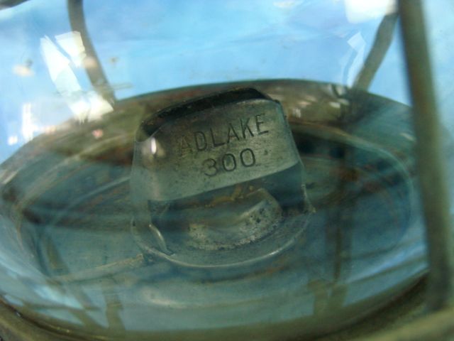 Antique Vintage Adlake Kero 1 63 Railroad Train Lantern Light USA 