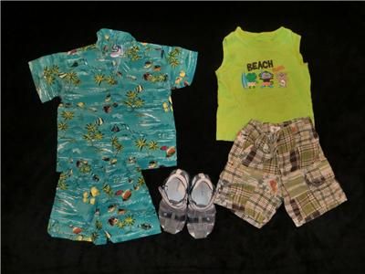 Baby Boy 24 months Spring Summer Clothes Outfit Lot  