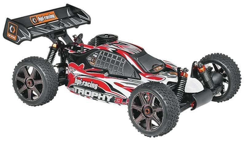 NEW HPI Racing 1/8 Nitro Trophy 3.5 Buggy 2.4GHz RTR 107012 NIB 