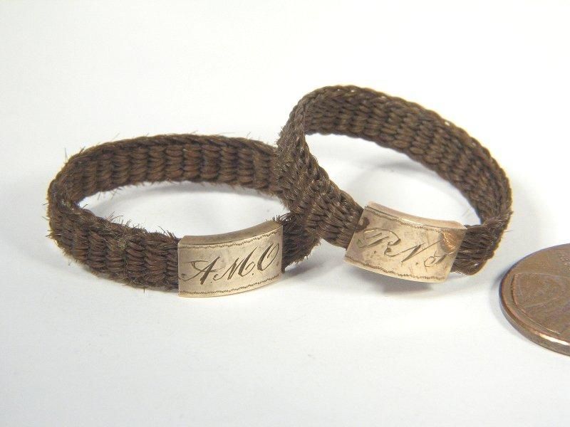 An unusual, high quality and immensely collectable pair of rings