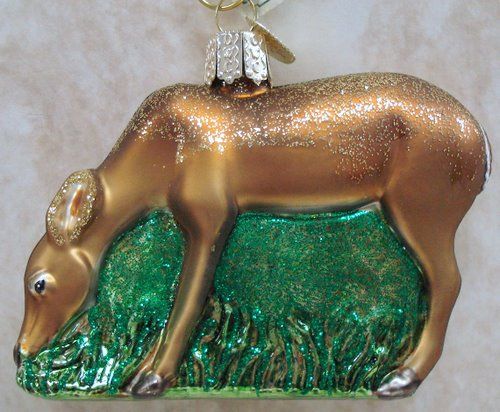 OLD WORLD Munching Moose ORNAMENT NATURE Elk 12135  