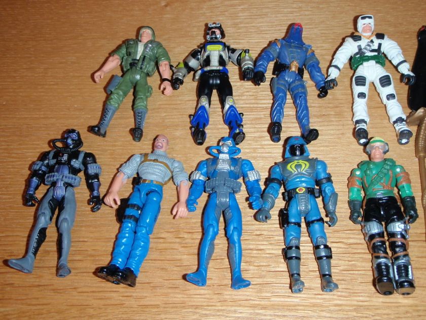 GI JOE valor vs Venom lot 9 figures & parts  