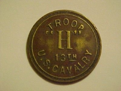 TROOP H, 13TH U.S. CAVALRY, (CAMP FURLONG, COLUMBUS, NEW MEXICO) TRADE 