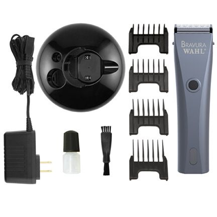 Wahl Bravura Cord/Cordless Animal Hair Dog Clipper Silv  