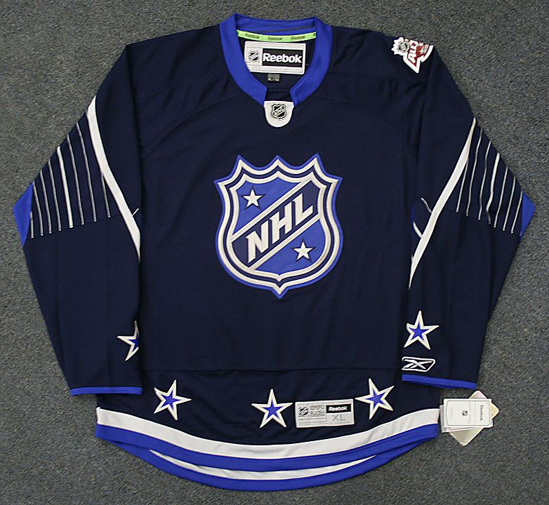 Brand New RBK 2011ALL STAR TEAM LIDSTROM Blue Jersey XL  