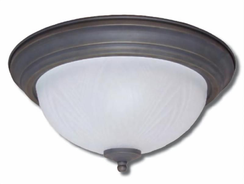 Oil Rubbed Bronze 13 Flush Ceiling Light Fixture *NIB*  