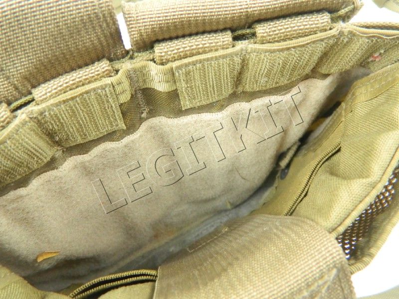 MLCS RRV Rhodesian Recon Vest MODDED Chest Rig MOLLE MJK Tan Navy SEAL 