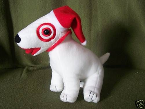 Target Bullseye Bull Terrier Stuffed Plush 7  