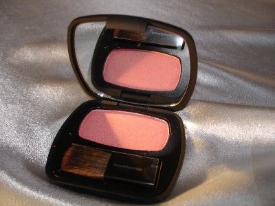 Bare Escentuals~READY BLUSH~THE NATURAL HIGH~6G COMPACT~W/BRUSH~BARE 