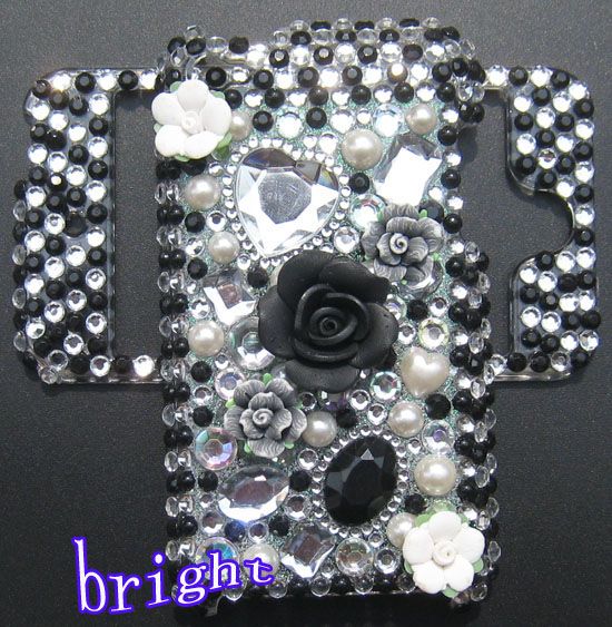 Rhinestone BLing Full Case For iPod Touch 4G 4th #4  