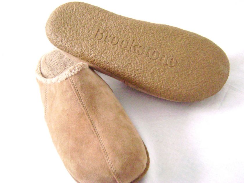 brookstone mens slippers