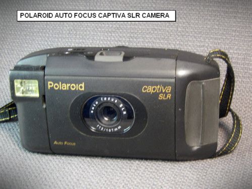 POLAROID CAPTIVA FOLDING SINGLE LENS REFLEX CAMERA  