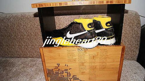 NIKE ZOOM KOBE 1 LASER AUTOGRAPH 1/8 jordan lebron dunk  