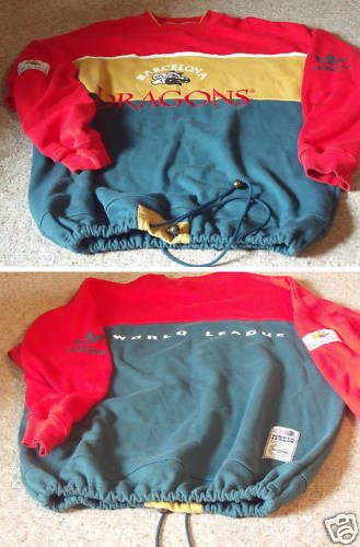 BARCELONA DRAGONS large pullover World League ADIDAS  