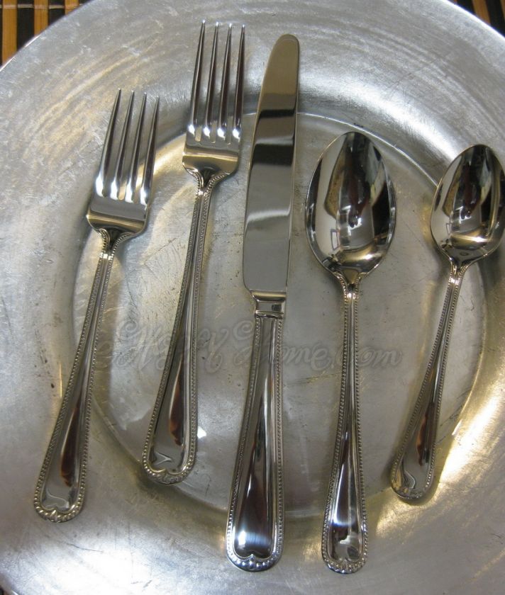   NewCastle 45 Piece Flatware Set Service For 8 18/0 stainless steel NEW